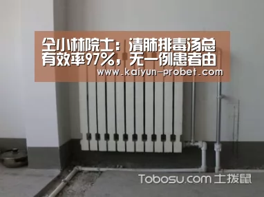 仝小林院士:清肺排毒汤总有效率97%,无一例患者由轻转重“开云入口”(图4) 开云首页
